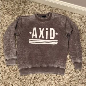 Purple Alpha Xi Delta Sweatshirt